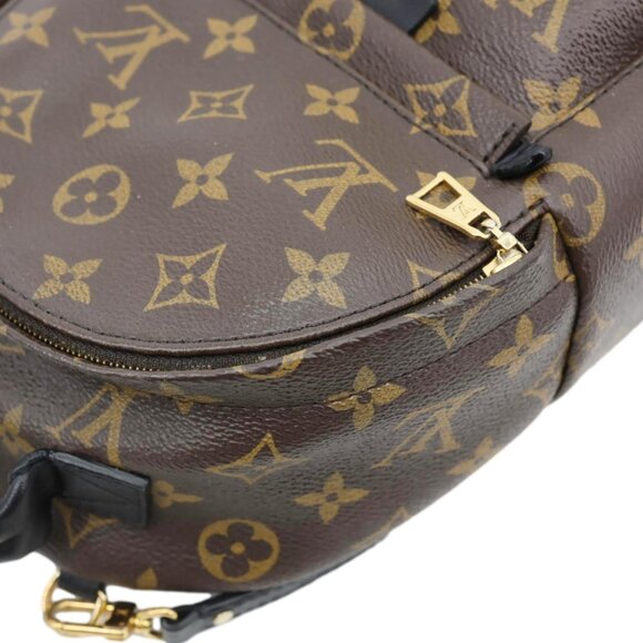 Louis Vuitton Palm Spring Mini Monogram Canvas Backpack Brown - Picture 9 of 15